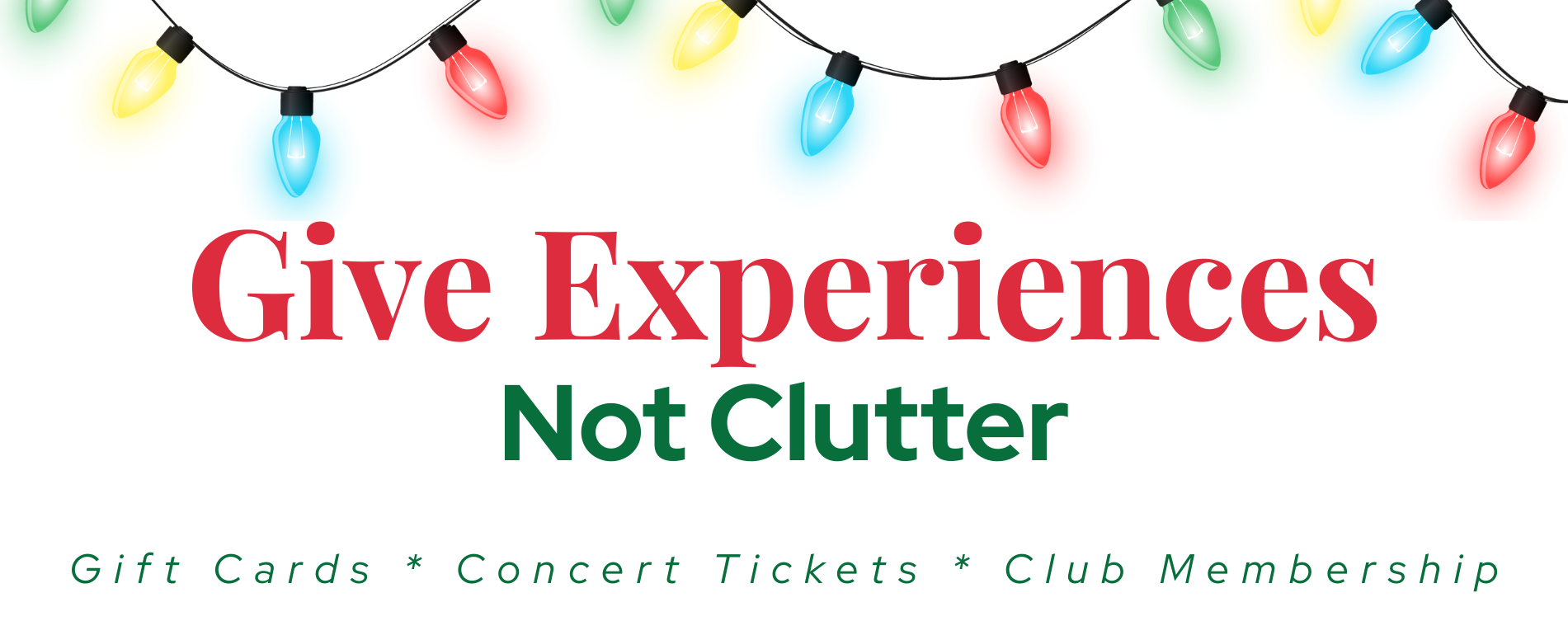 Experiences - Website Slider